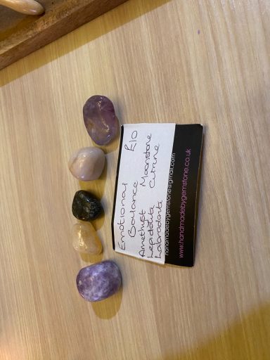 Emotional Balance Crystal bag