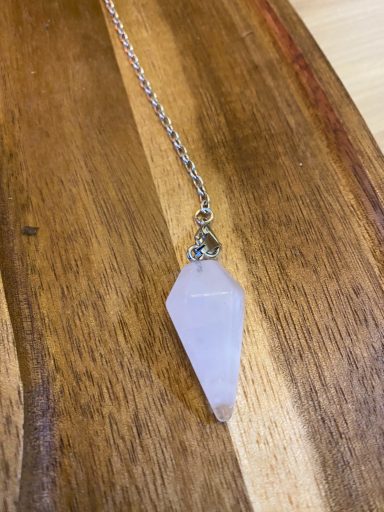 Clear Quartz Pendulum