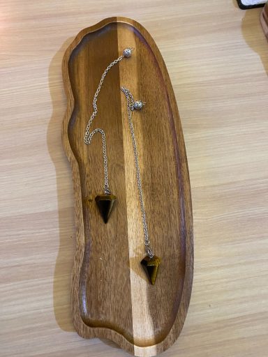 Tigers Eye Pendulum