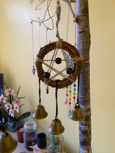 Witches Bells with beads