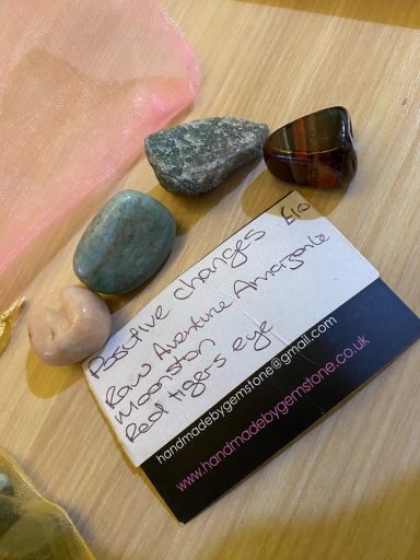 Positive Changes Crystal bag